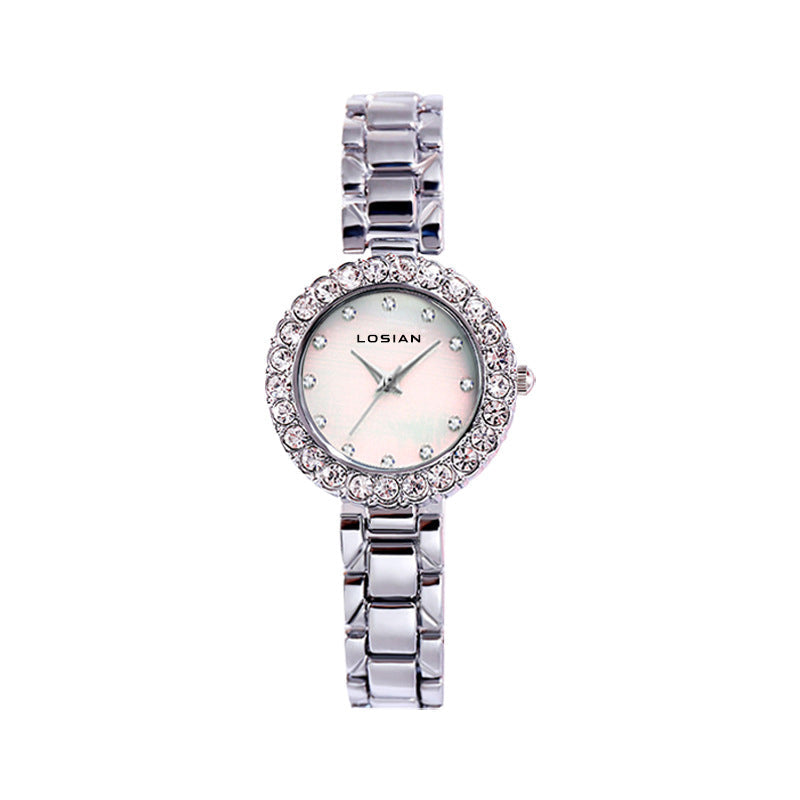 Women's Quartz Watch with Rhinestone