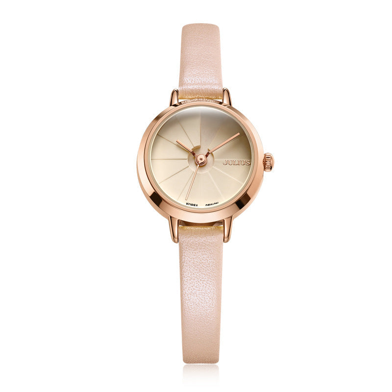 Women's 3D Dial Waterproof Quartz Watch