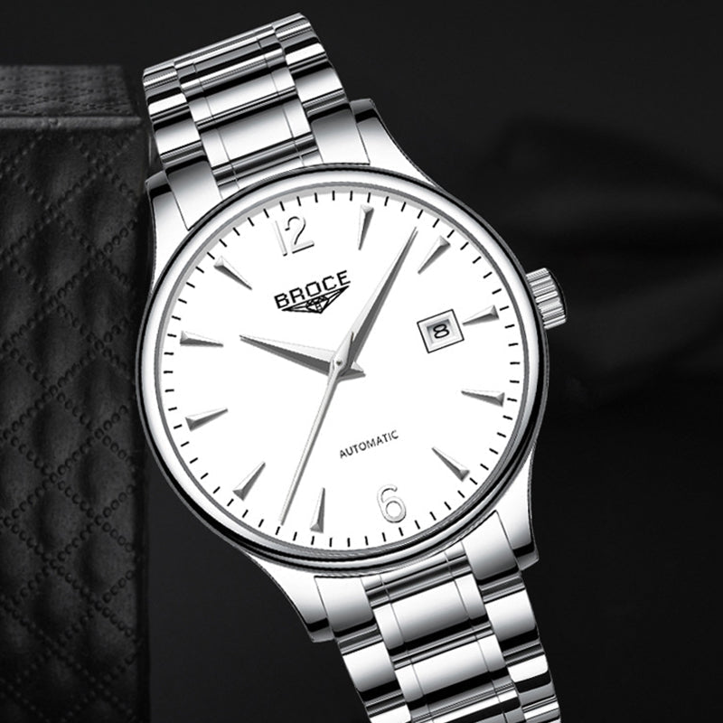 Men's Ultra-thin Waterproof Watch with Calendar