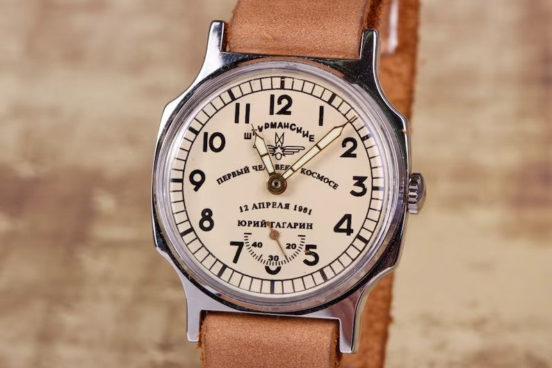 Men's Mechanical watch Pobeda Vintage Wrist watch