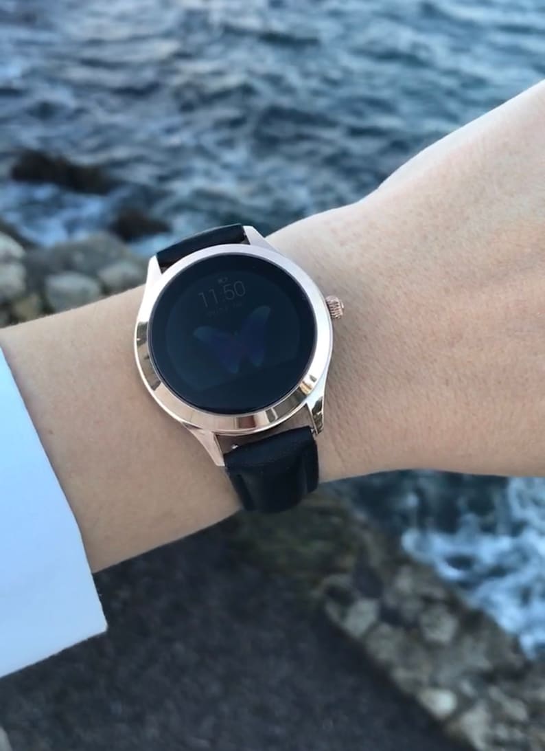 Women's Round Connected Watch