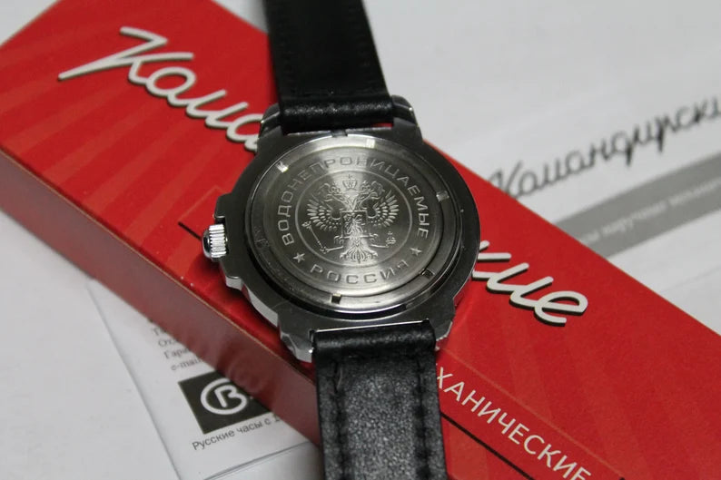 Men's mechanical watch Vostok Komandirskie 2414-43183b