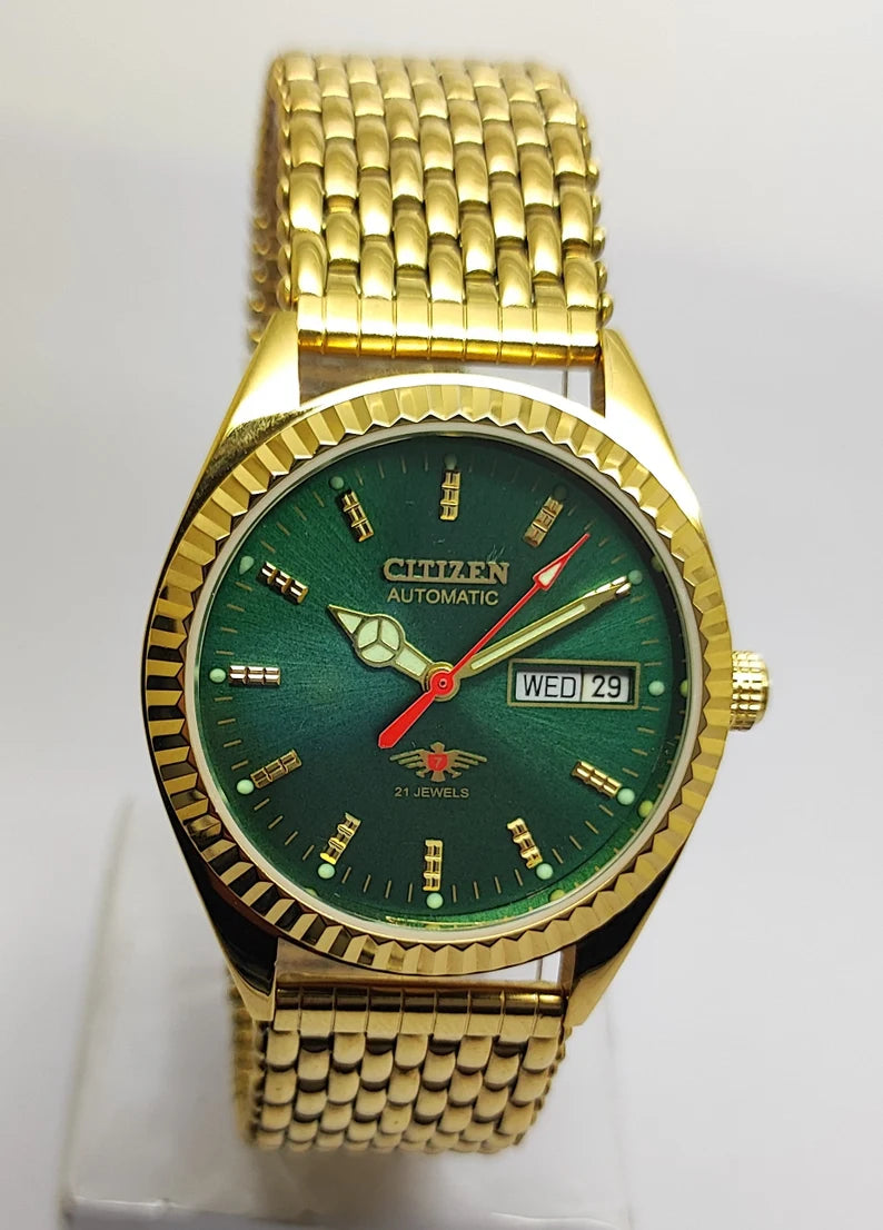 Rare Vintage Citizen Automatic Men's Wrist Watch