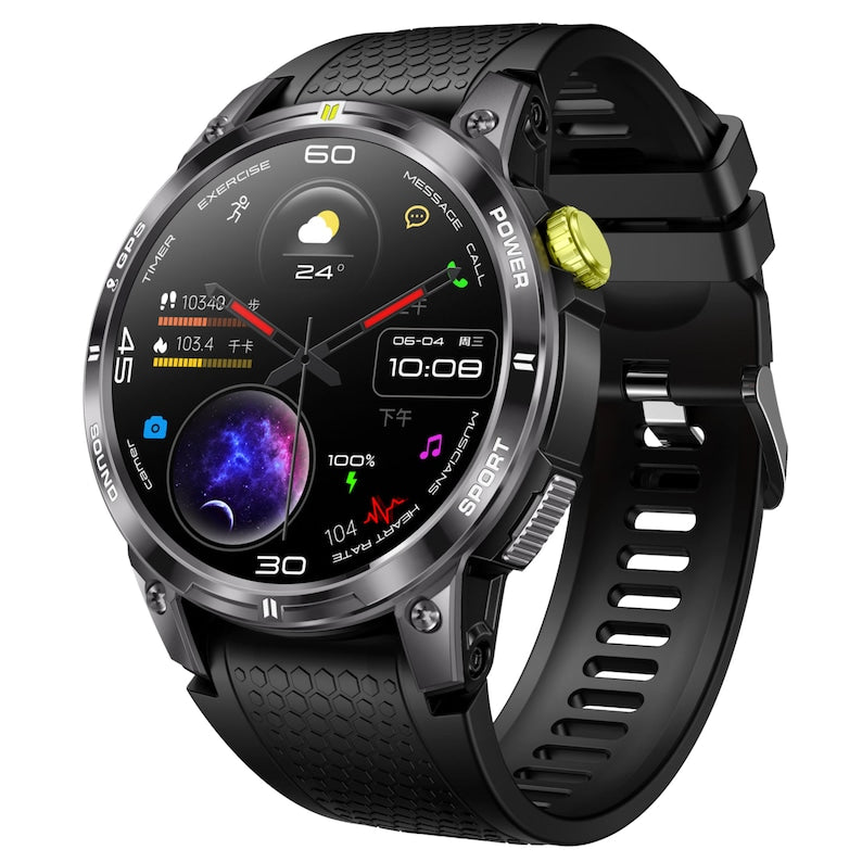 Metal Rugged Smart Watch