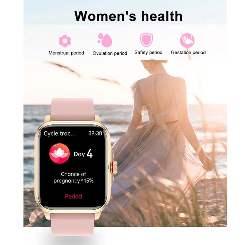 Women Smartwatch Pedometer